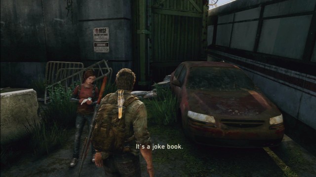 Genom diverse samtal i the Last of Us så byggs stämning och relationer upp i spelet. En slags oskippbar utscene som vi egentligen inte tänker speciellt mycket på.